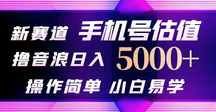 图片[1]-（10154期）抖音不出境直播【手机号估值】最新撸音浪，日入5000+，简单易学，适合…-红宝盒创业网创平台