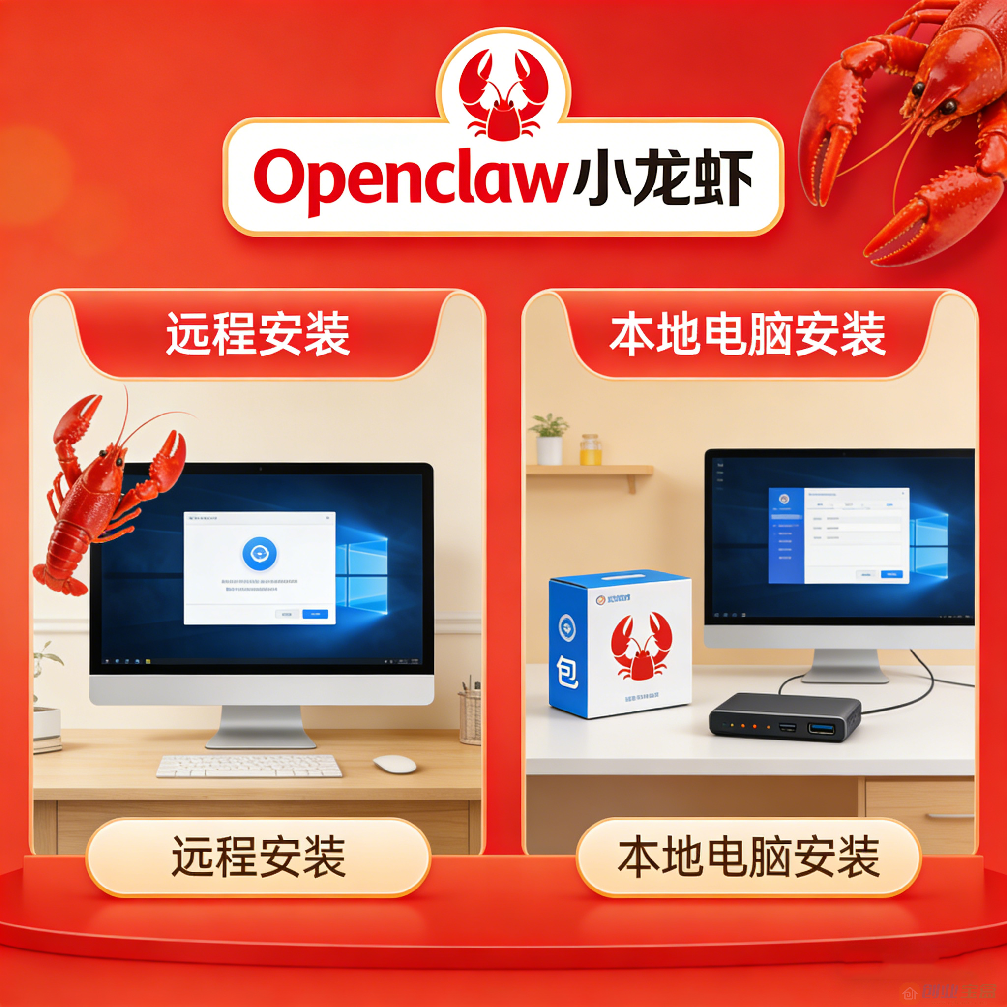 OpenClaw小龙虾AI助手远程云端/本地电脑安装搭建支持Win/linux(图3)